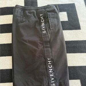 Givenchy Black Logo Tape Track Pants
